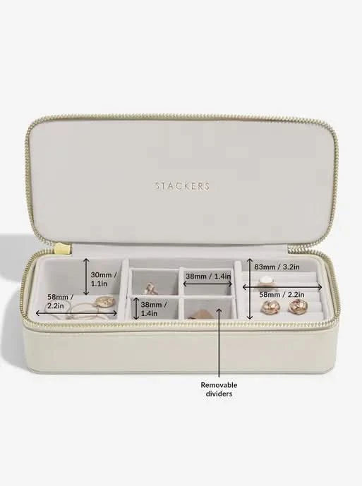 Stackers Large + Petite Travel Box Havermout - Mystackers
