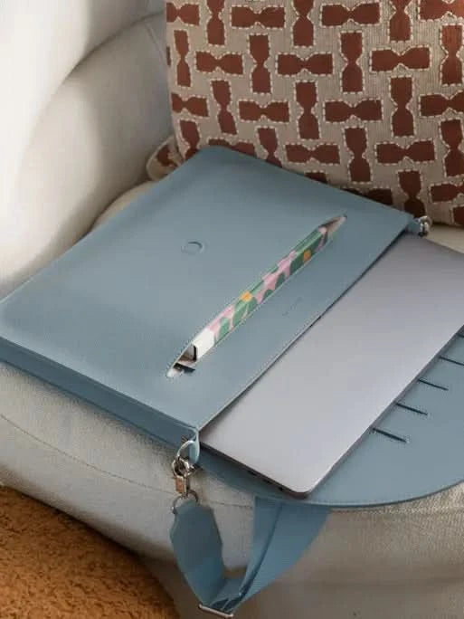 Stackers Laptoptas Blauw - Mystackers