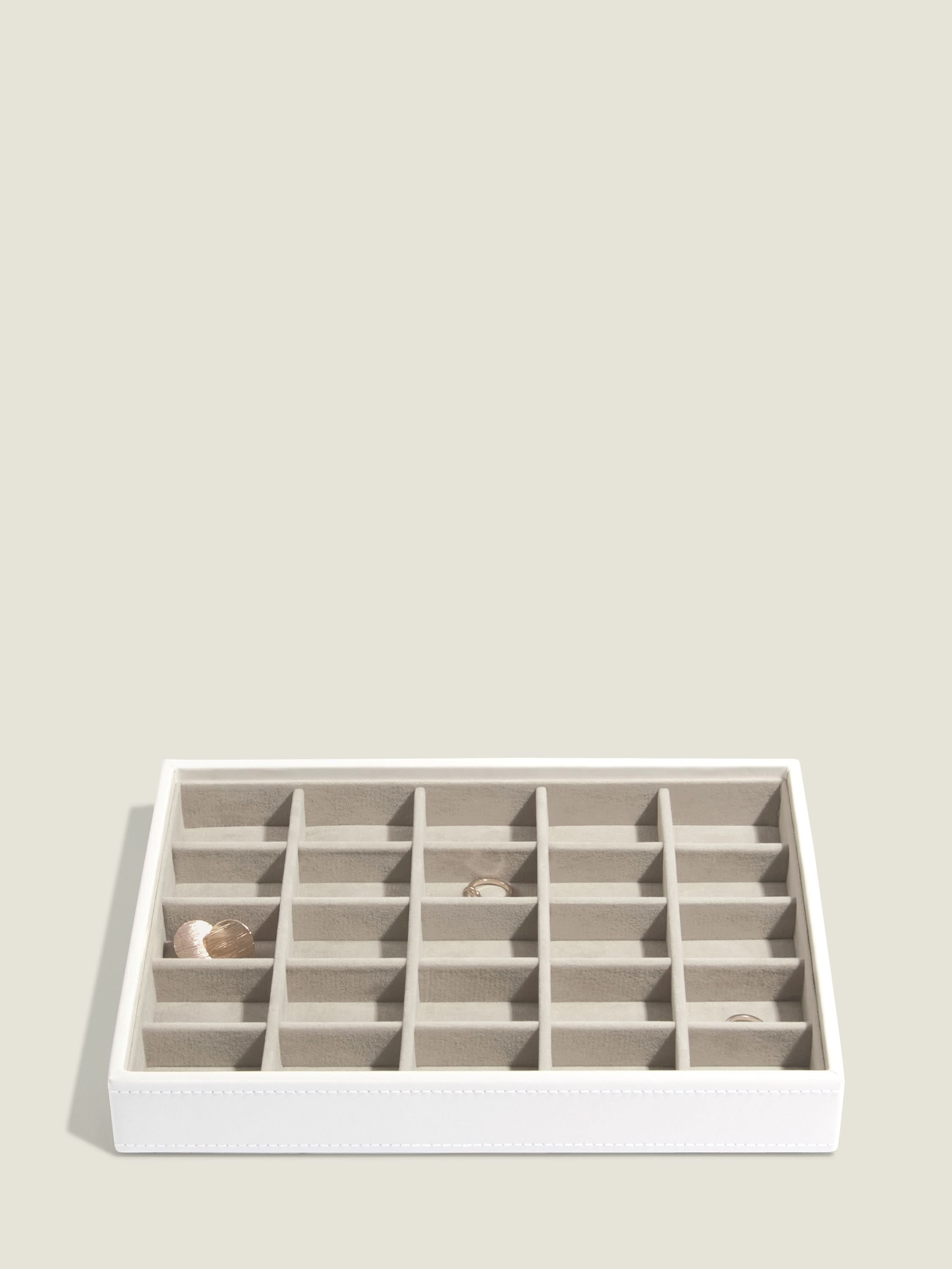 Stackers Klassieke Juwelendoos Set van 3 Wit - Mystackers