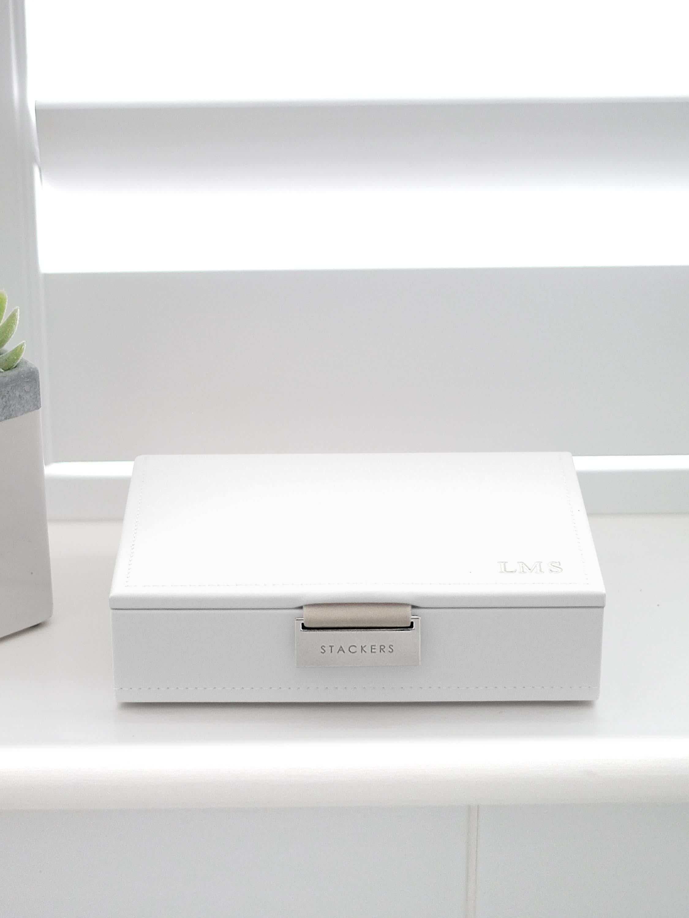 Stackers Deksel voor Mini Juwelendoos Wit - Mystackers