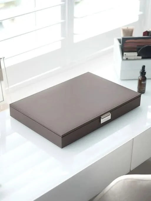 Stackers Deksel voor XL Juwelendoos Zachtbruin - Mystackers