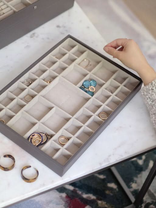 Stackers XL Sieradenlaag Zachtbruin - Mystackers