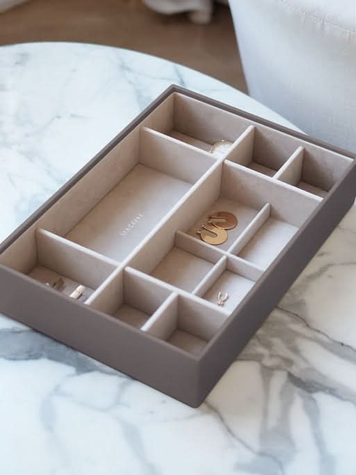 Stackers XL Horloge- & Accesoirelaag Zachtbruin - Mystackers