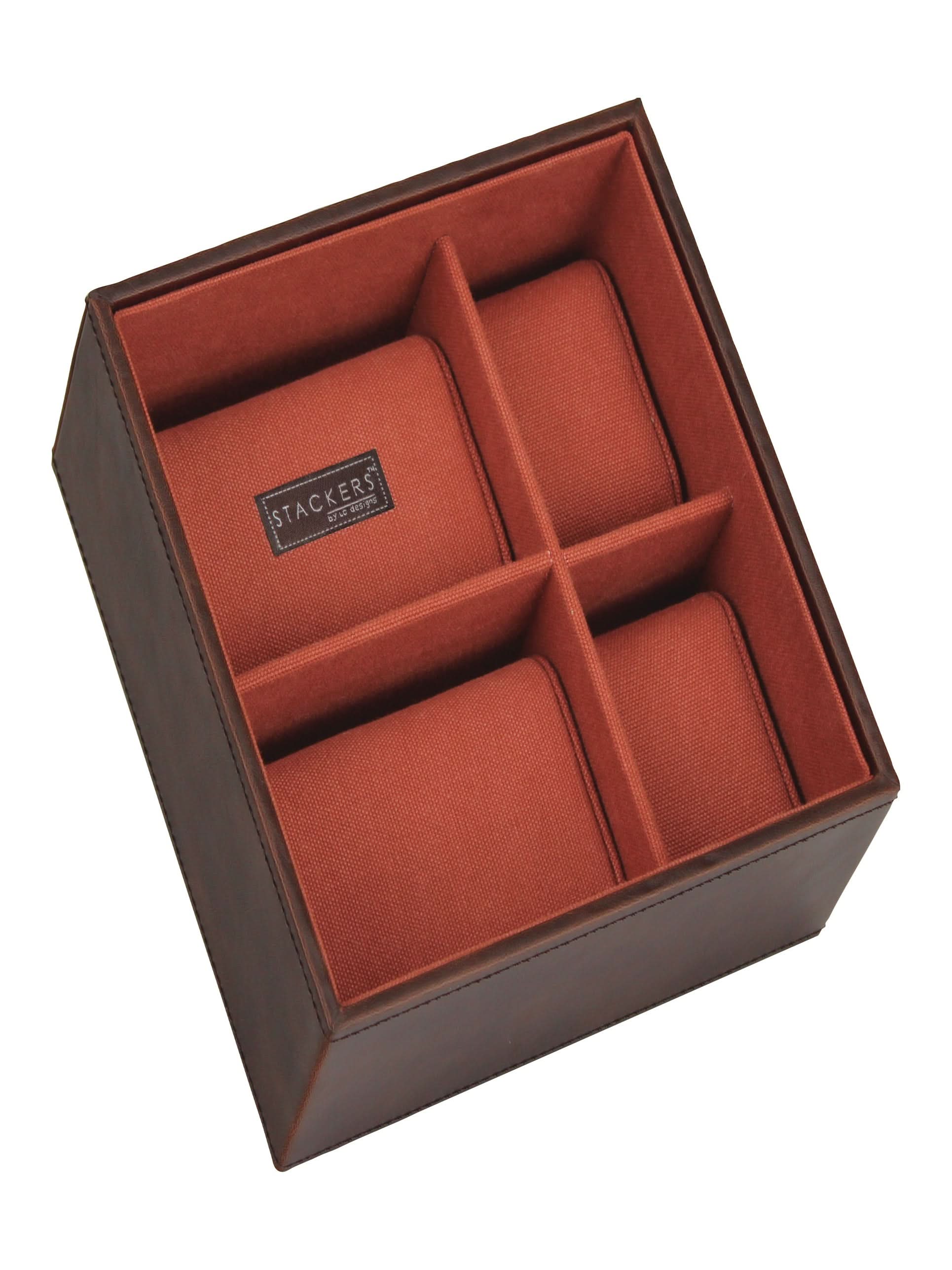 Stackers Horlogelaag Bruin & Oranje - Mystackers