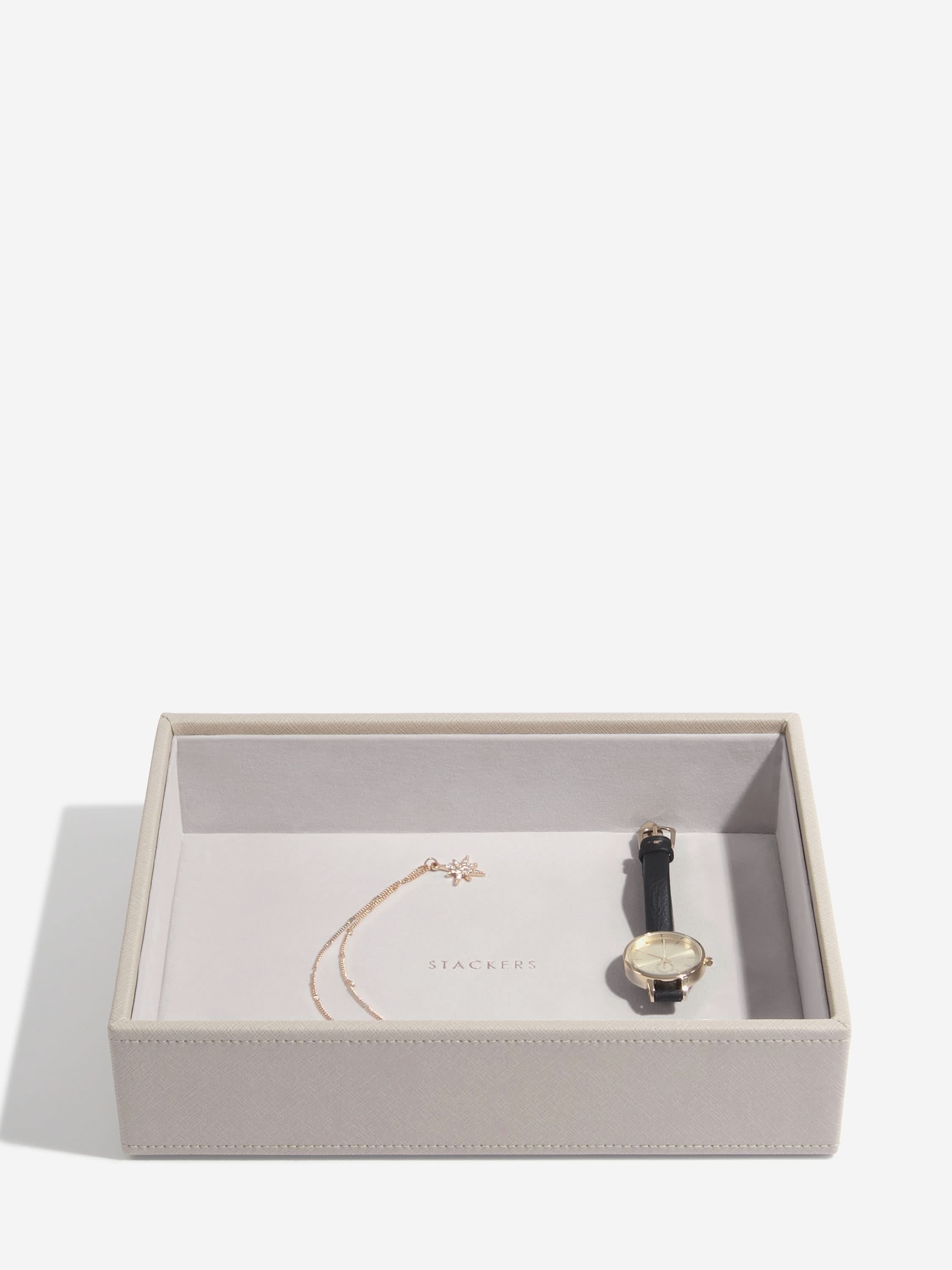 Stackers Klassieke Juwelendoos Set van 5 Taupe - Mystackers