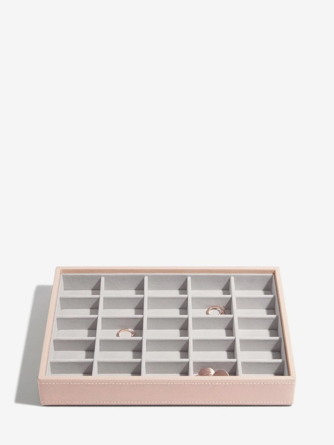 Stackers Classic Boîte à Bijoux Lot de 4 Rose