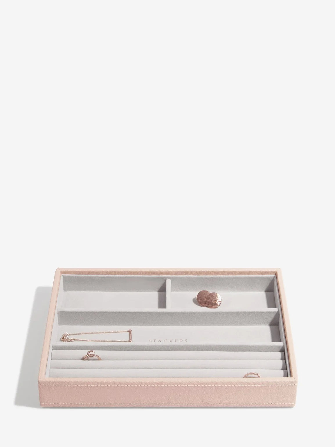 Stackers Classic Boîte à Bijoux Lot de 4 Rose