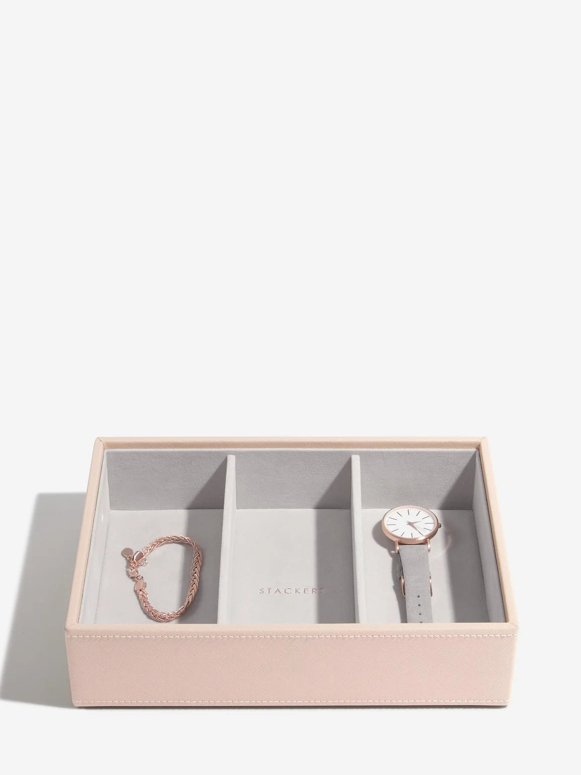 Stackers Classic Boîte à Bijoux Lot de 4 Rose