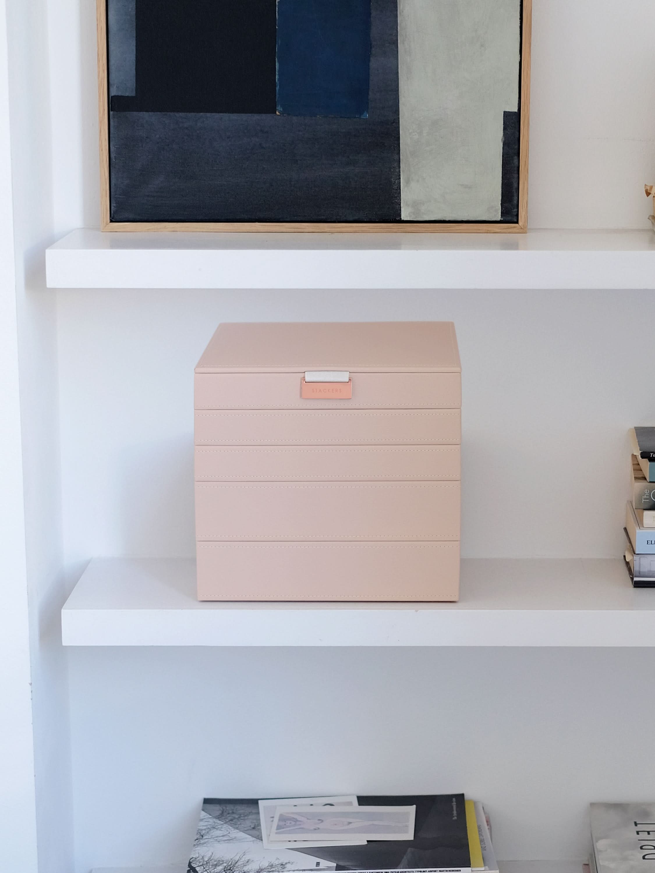 Stackers Klassieke Juwelendoos Set van 5 Roze - Mystackers