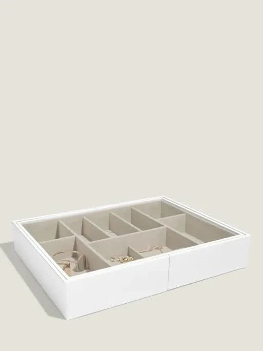 Stackers XL Sieradenslider Wit - Mystackers