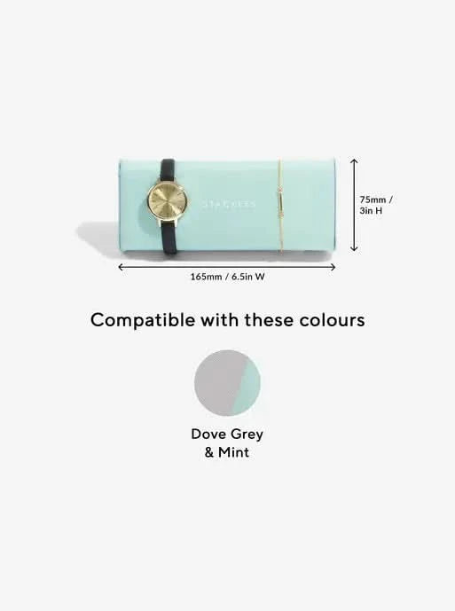 Stackers Horloge Pad Grijs & Munt - Mystackers