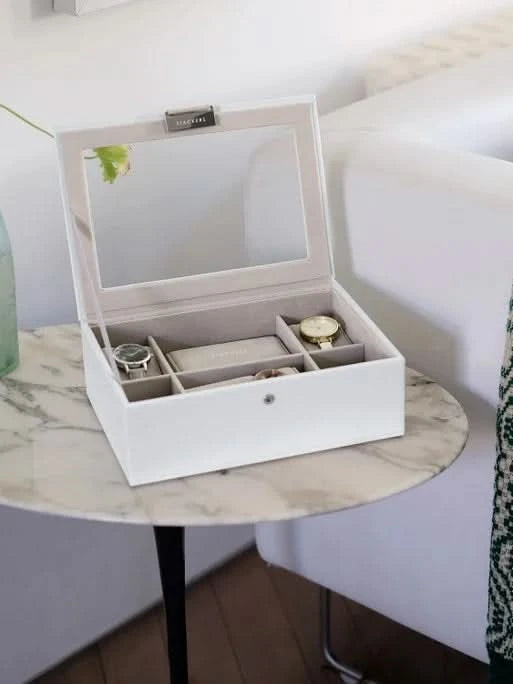 Stackers Achtdelige Horlogebox Wit - Mystackers