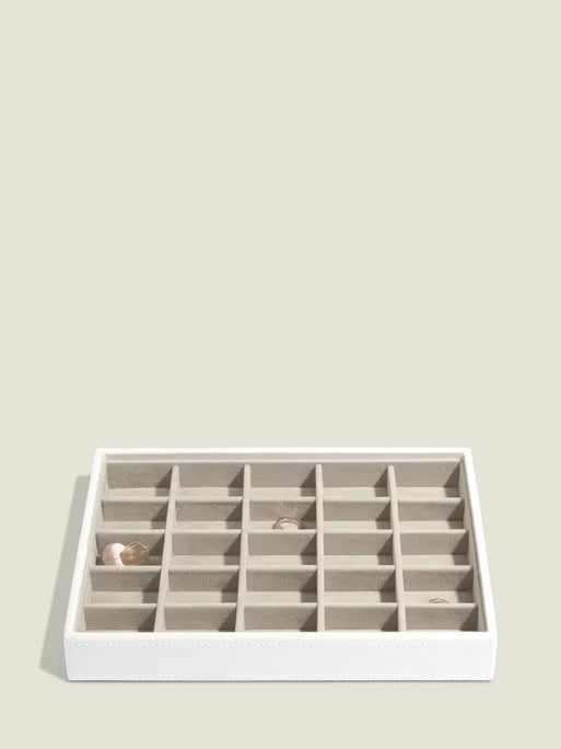 Stackers Classic Coffret à Bijoux Lot de 3 Blanc et Or Rose