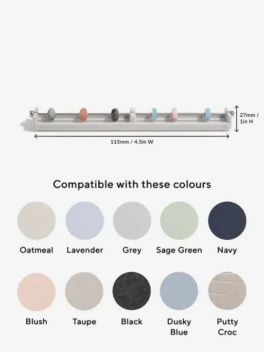 Stackers XL Charm Bar Grijs - Mystackers