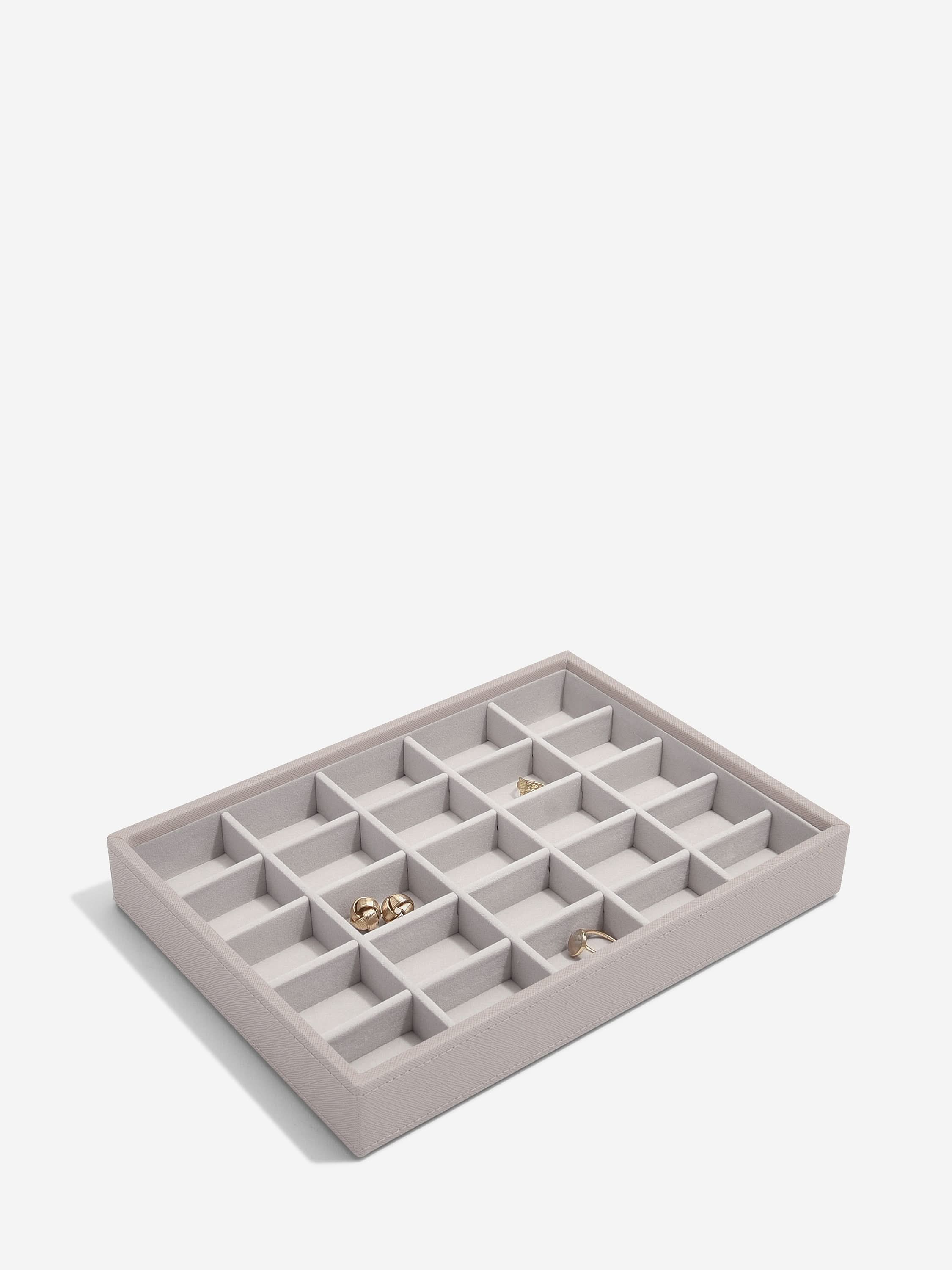 Stackers kleine Sieradenlaag voor Klassieke Juwelendoos Taupe - Mystackers