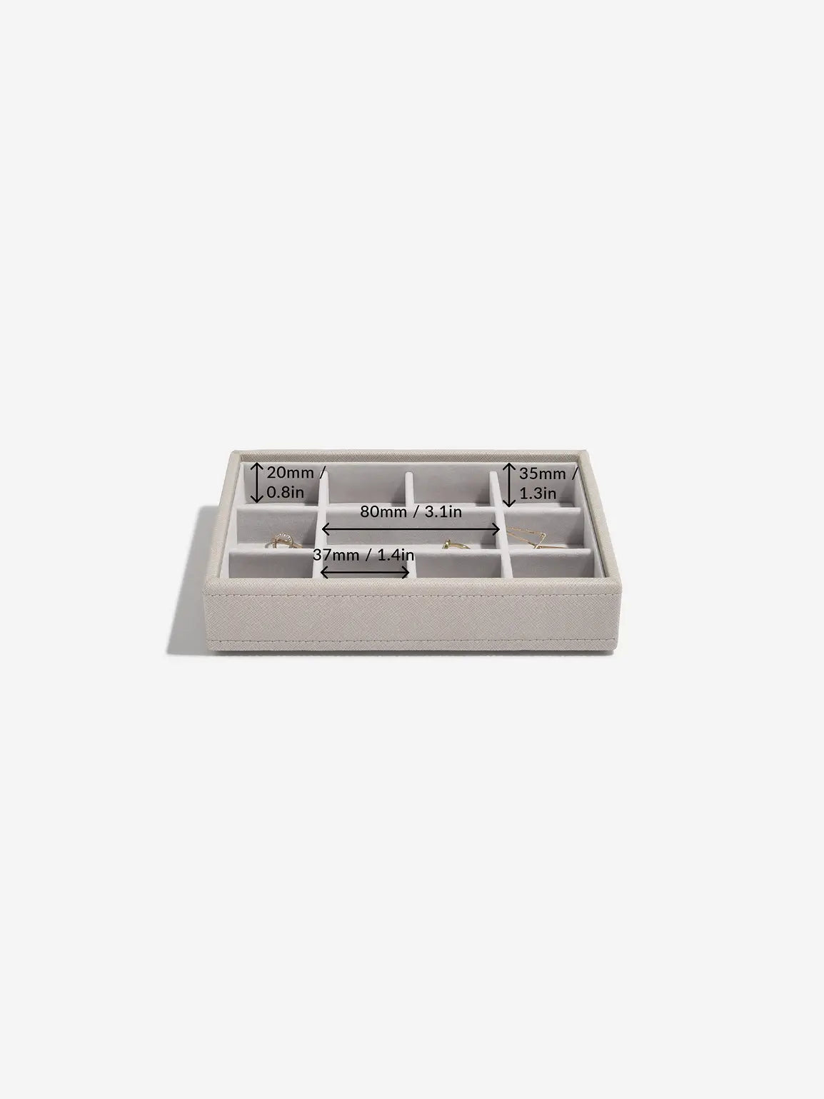 Stackers Mini Sieradenlaag Taupe - Mystackers