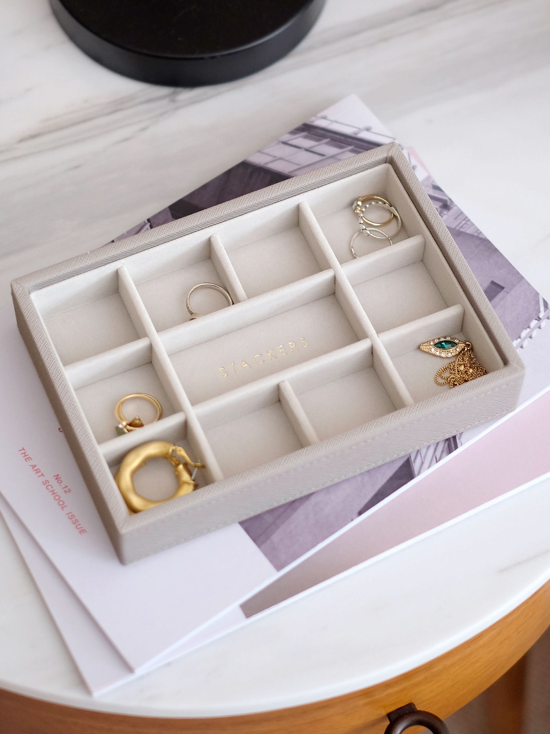 Stackers Mini Sieradenlaag Taupe - Mystackers