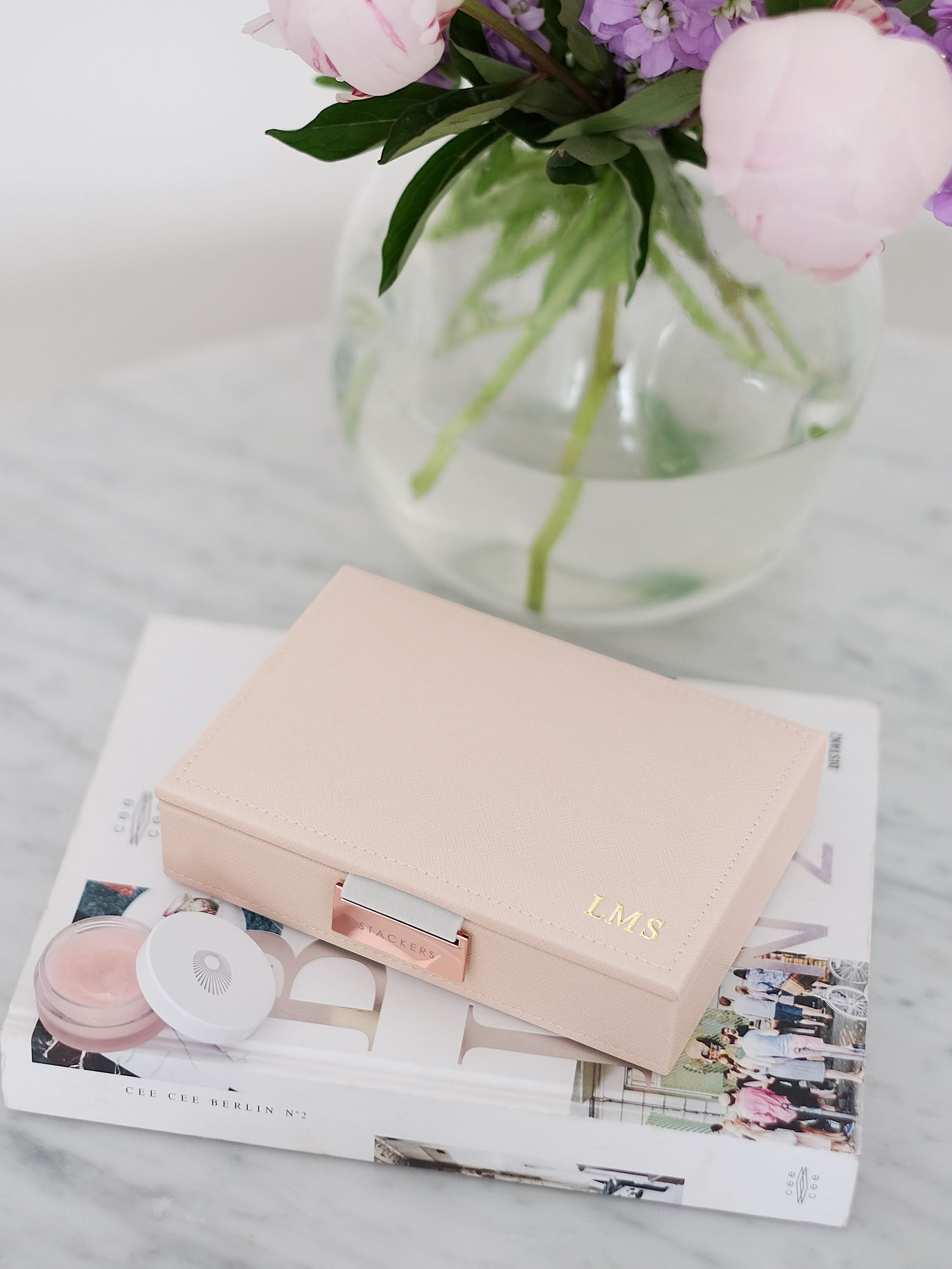 Stackers Deksel voor Mini Juwelendoos Roze - Mystackers