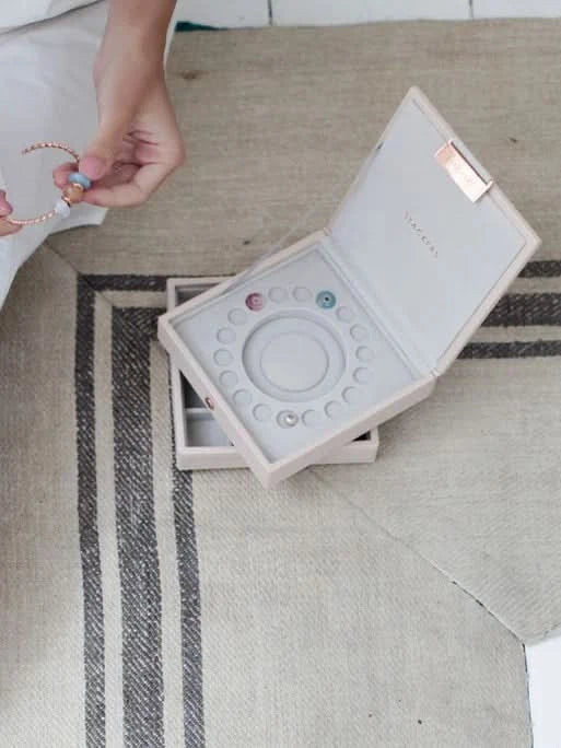 Stackers Bedelsieradendeksel Roze - Mystackers