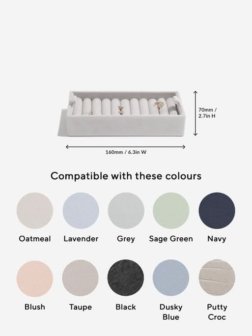 Stackers Ring Roll Grijs - Mystackers