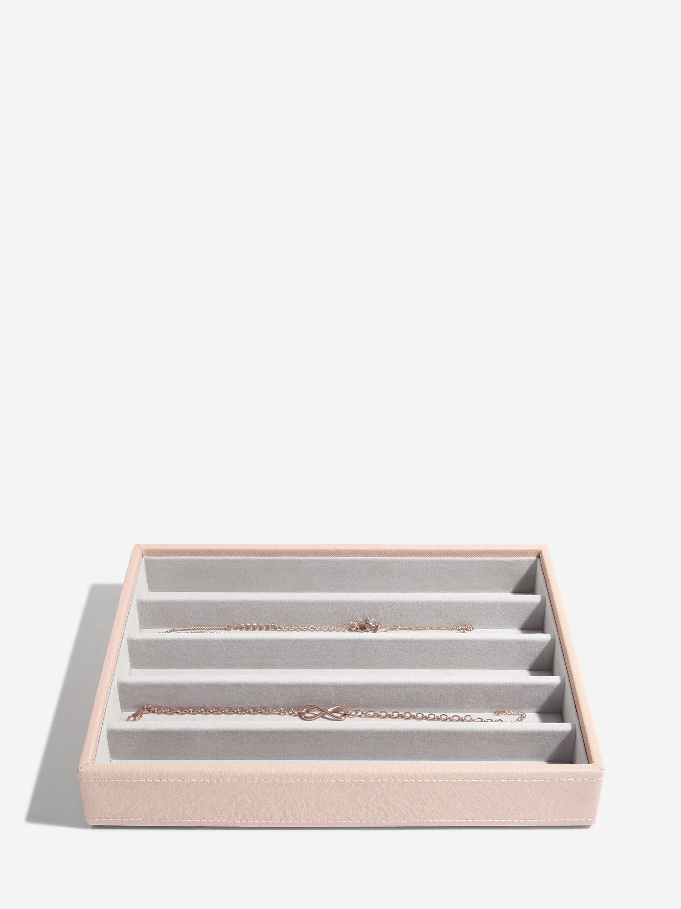 Stackers Halskettingenlaag voor Klassieke Juwelendoos Roze - Mystackers