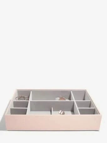 Stackers XL Juwelendoos set van 3 Roze - Mystackers