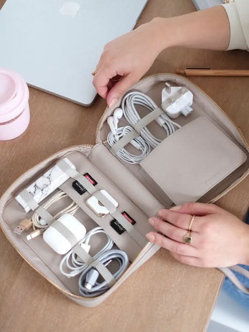 Stackers Kabelopberger Taupe - Mystackers