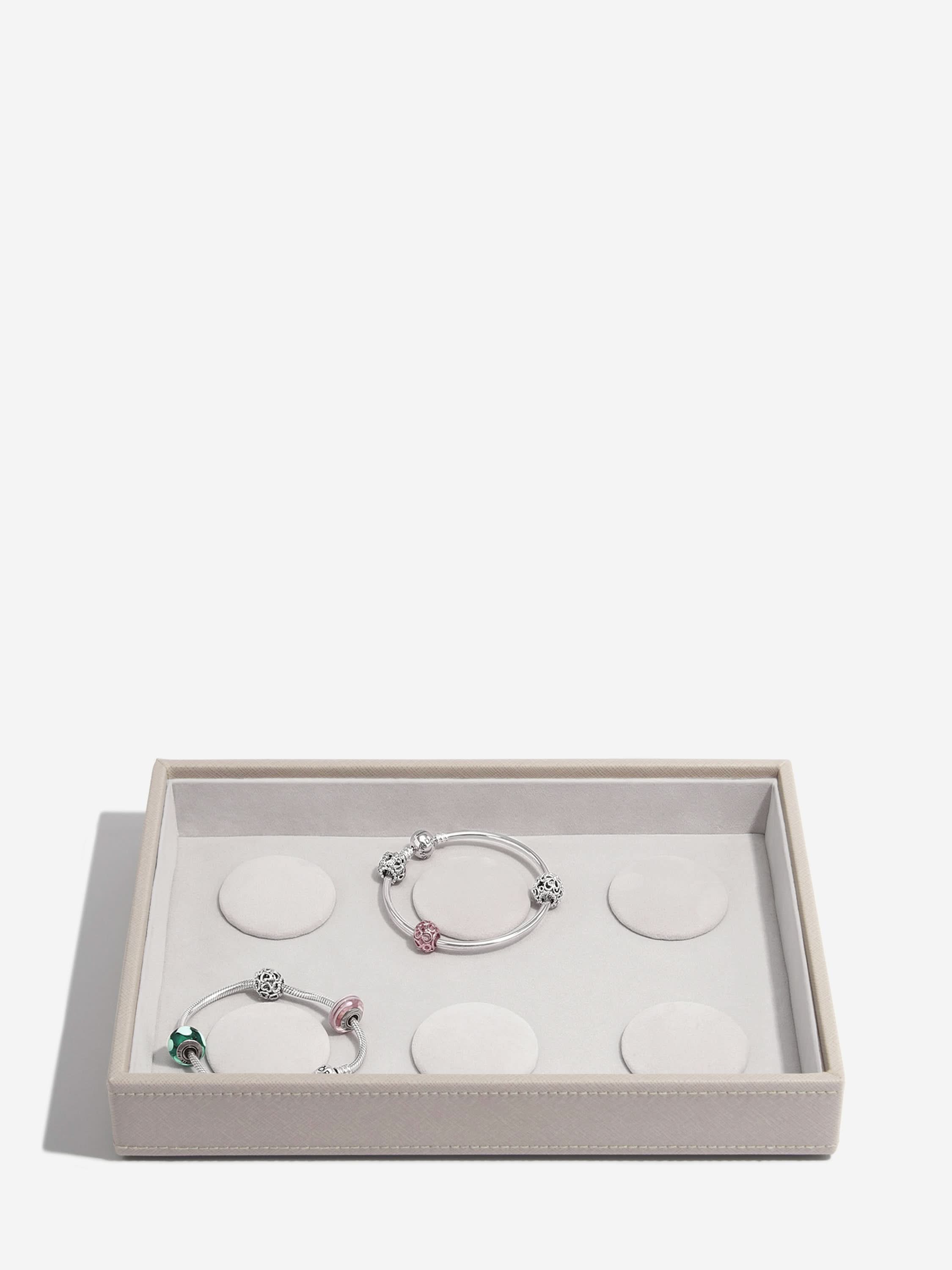 Stackers Armbandenlaag voor Klassieke Juwelendoos Taupe