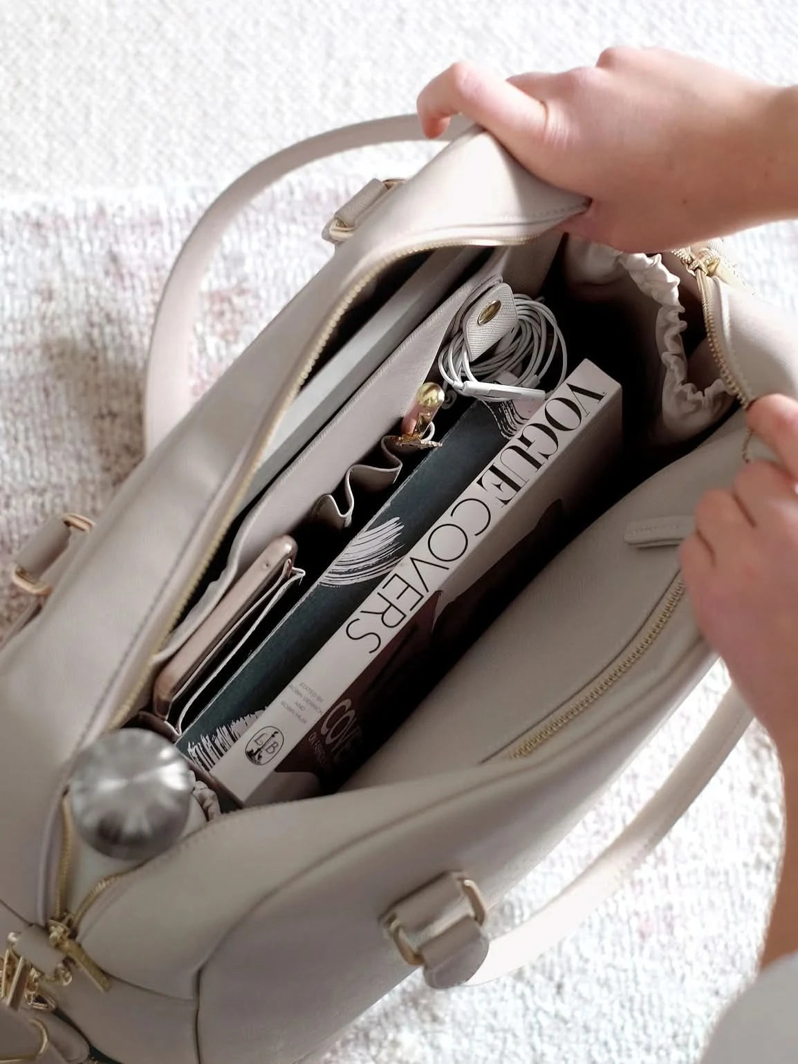 Stackers Handtas Taupe - Mystackers