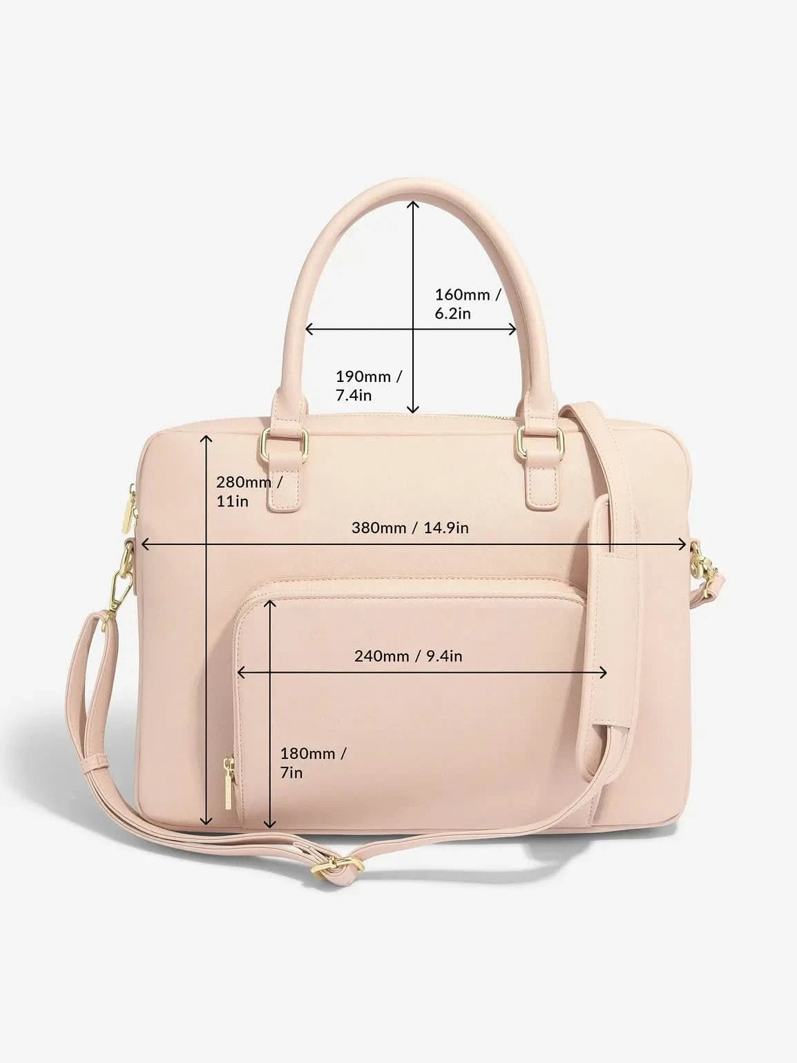 Stackers Laptoptas Roze - Mystackers