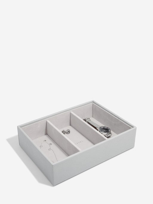 Stackers Horloge & Accessoirelaag voor Klassieke Juwelendoos Grijs - Mystackers