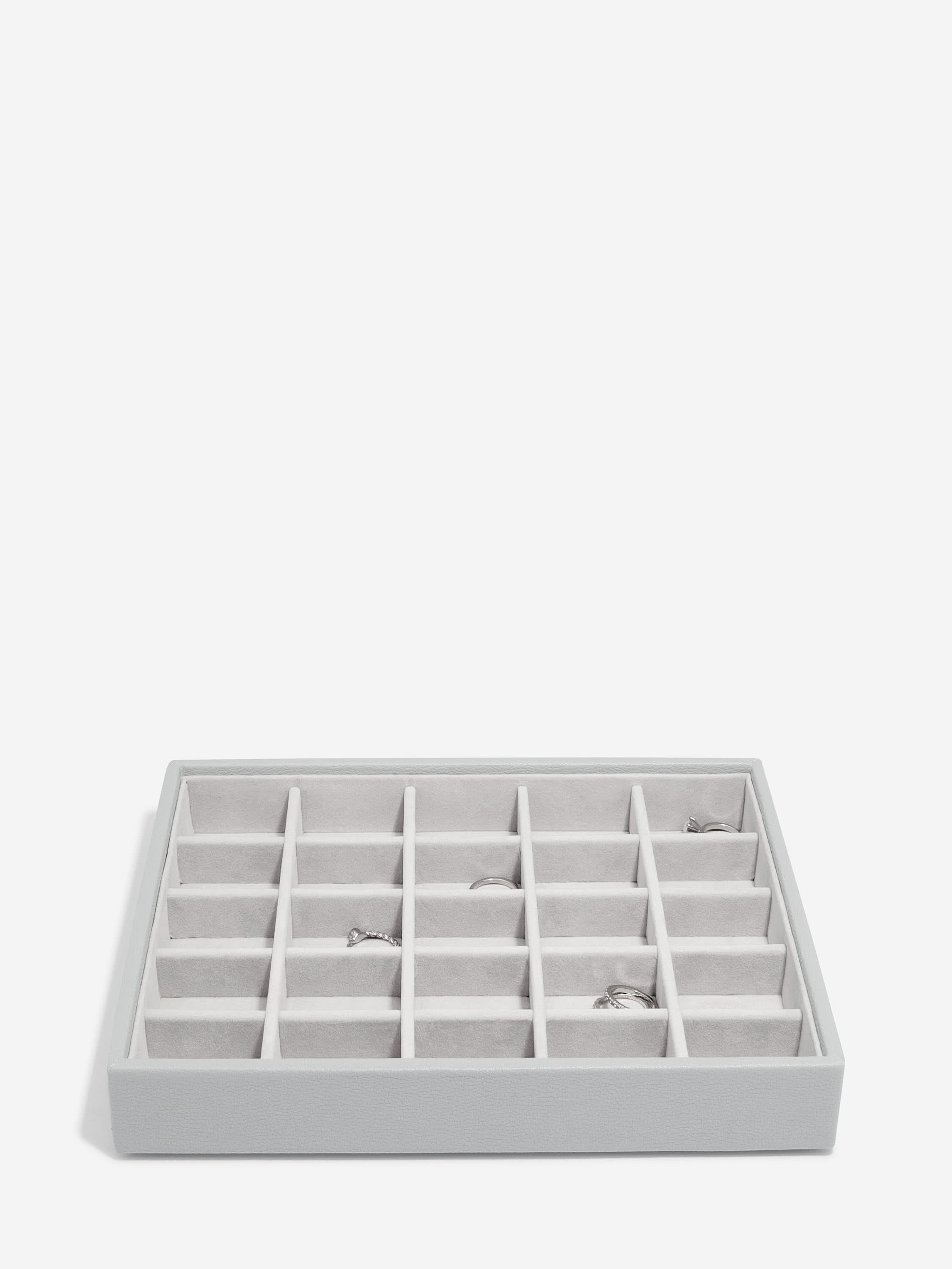 Stackers kleine Sieradenlaag voor Klassieke Juwelendoos Grijs - Mystackers