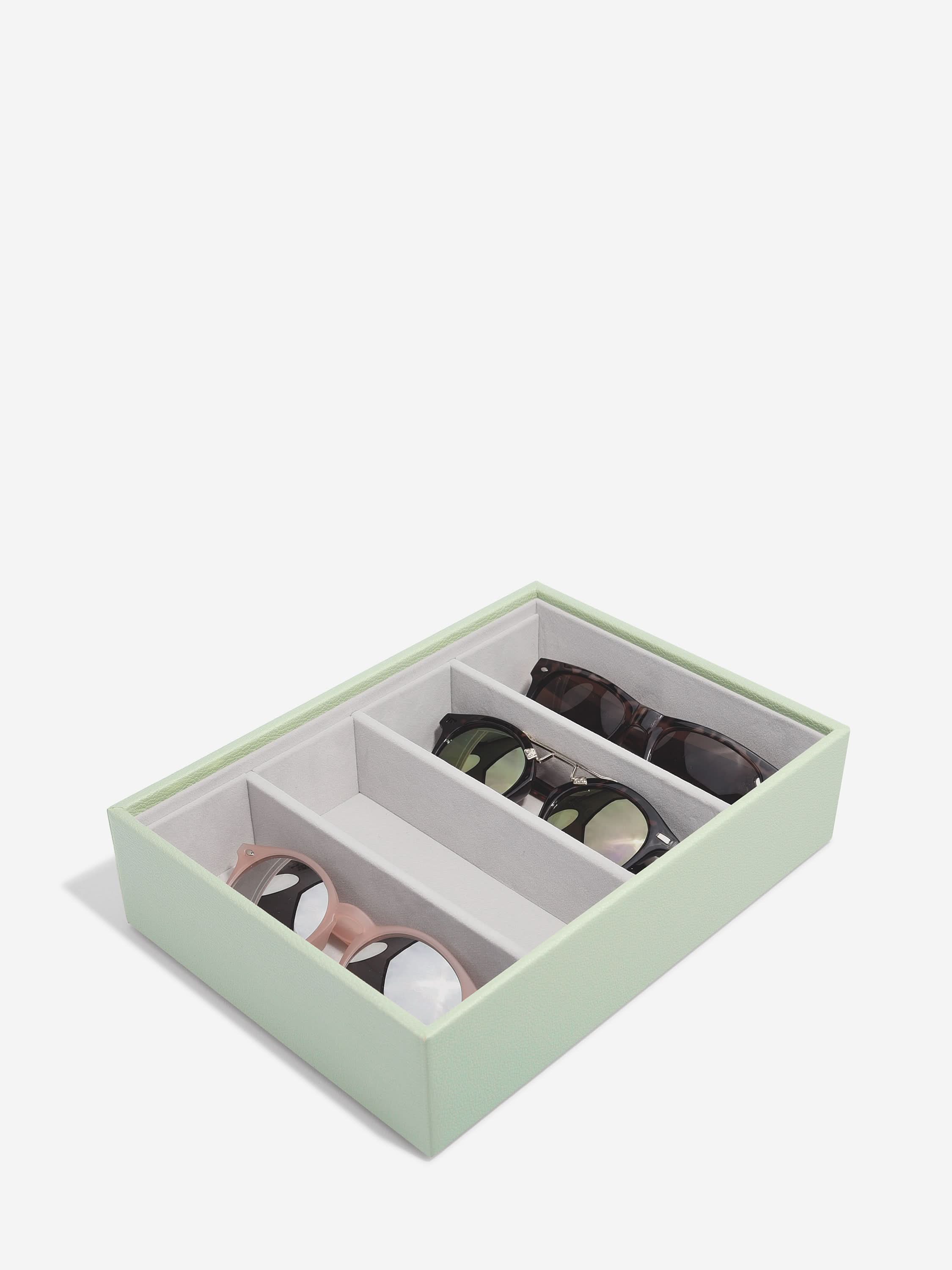 Stackers Bril & Accessoires-laag voor Klassieke Juwelendoos Saliegroen - Mystackers
