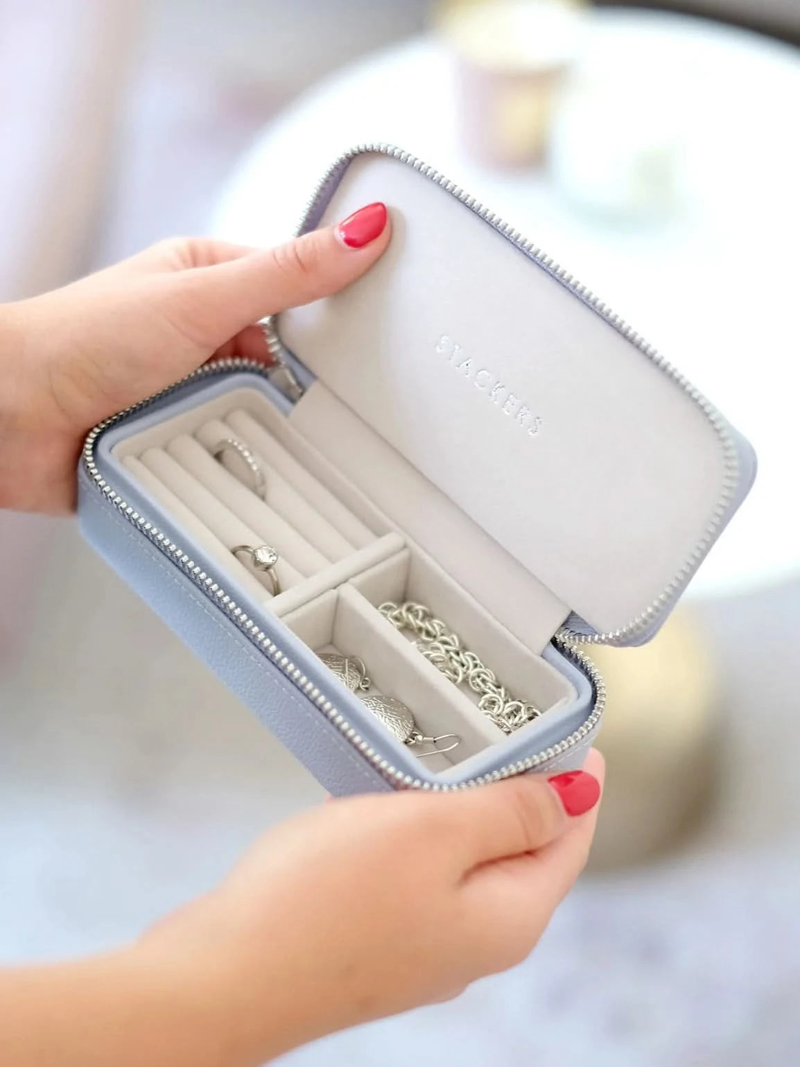 Stackers Medium Travel box Lavendel - Mystackers