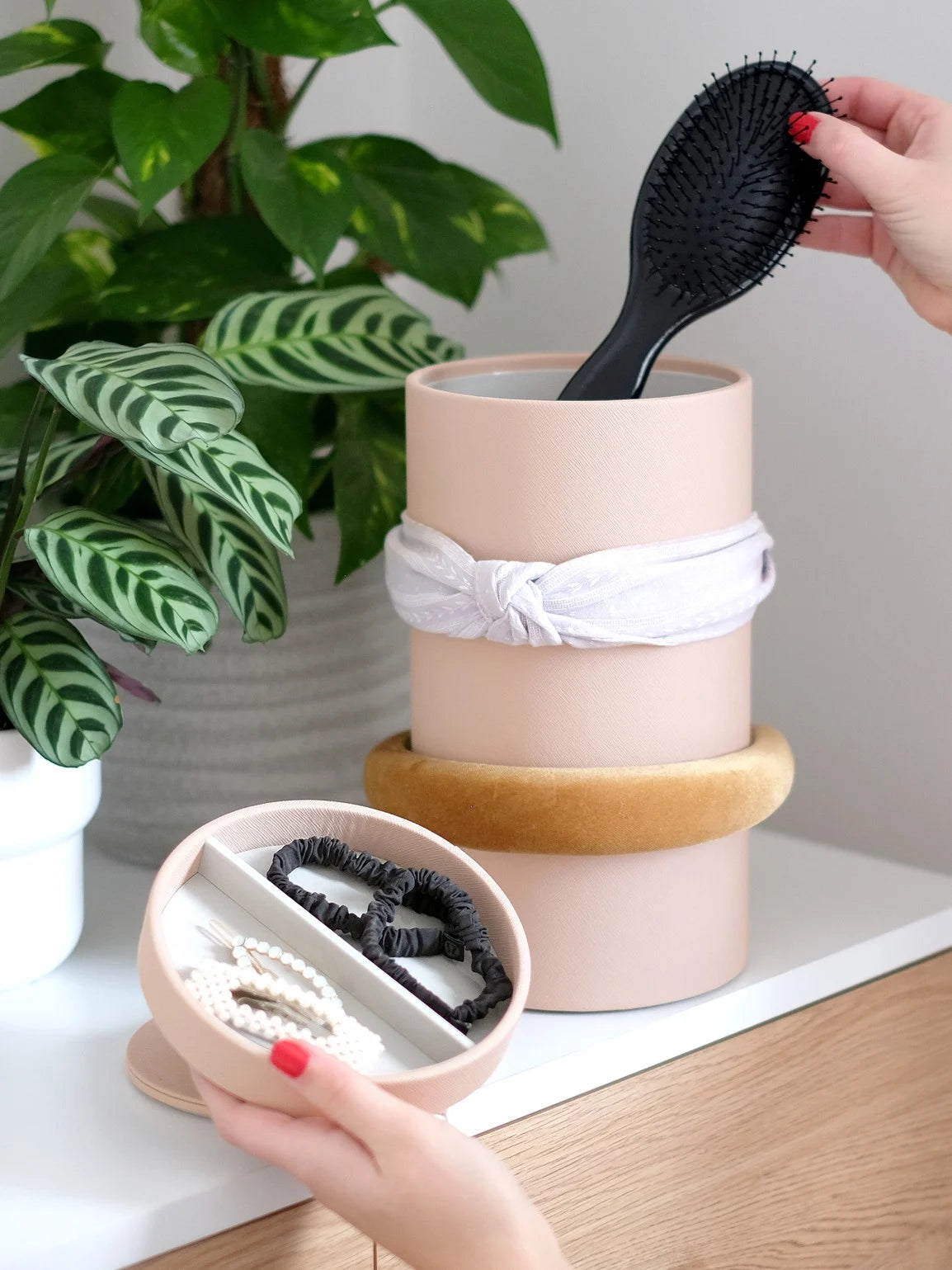 Stackers Haaraccessoires Organizer Roze - Mystackers