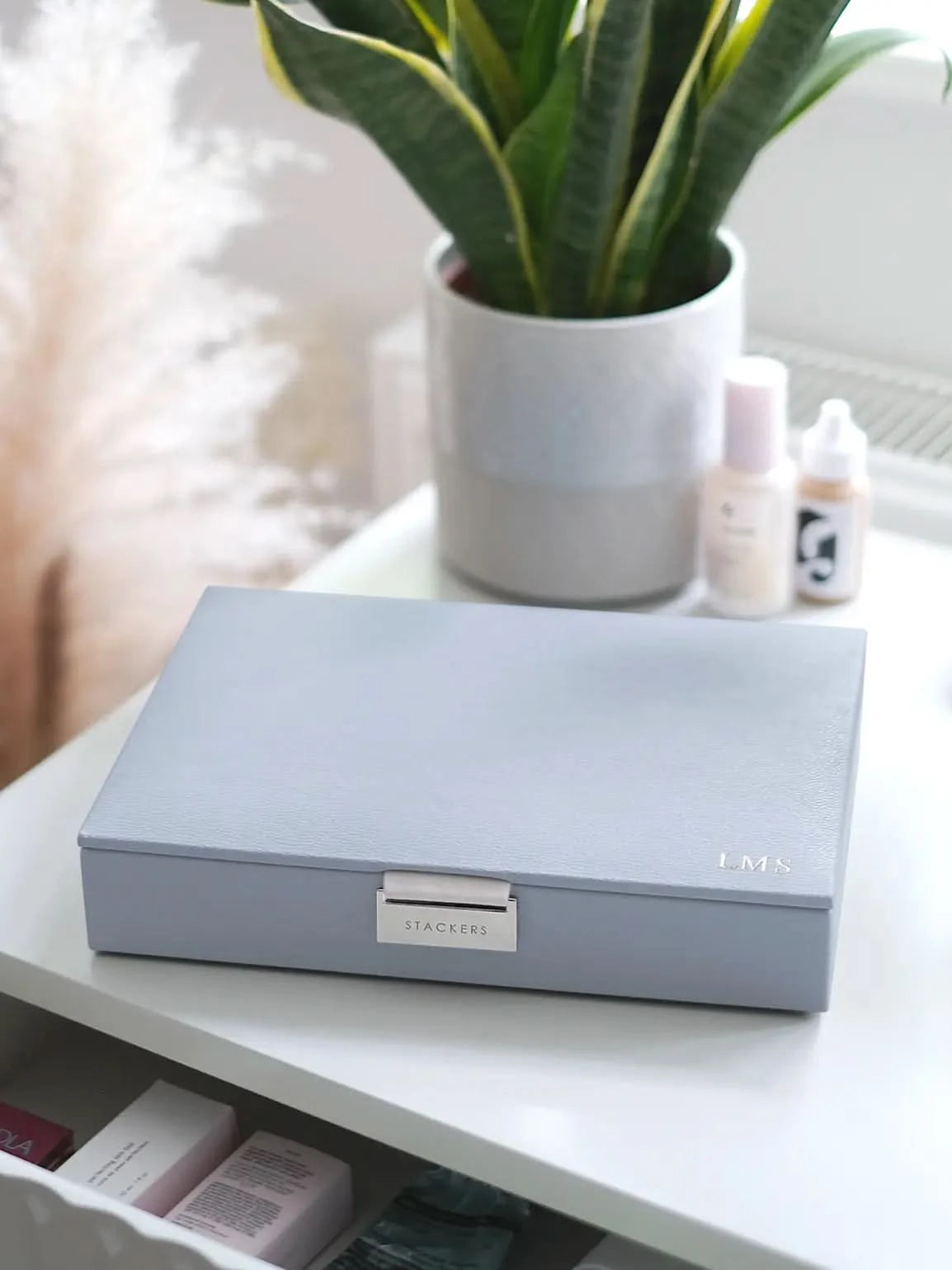 Stackers Deksel voor Klassieke Juwelendoos Lavendel - Mystackers