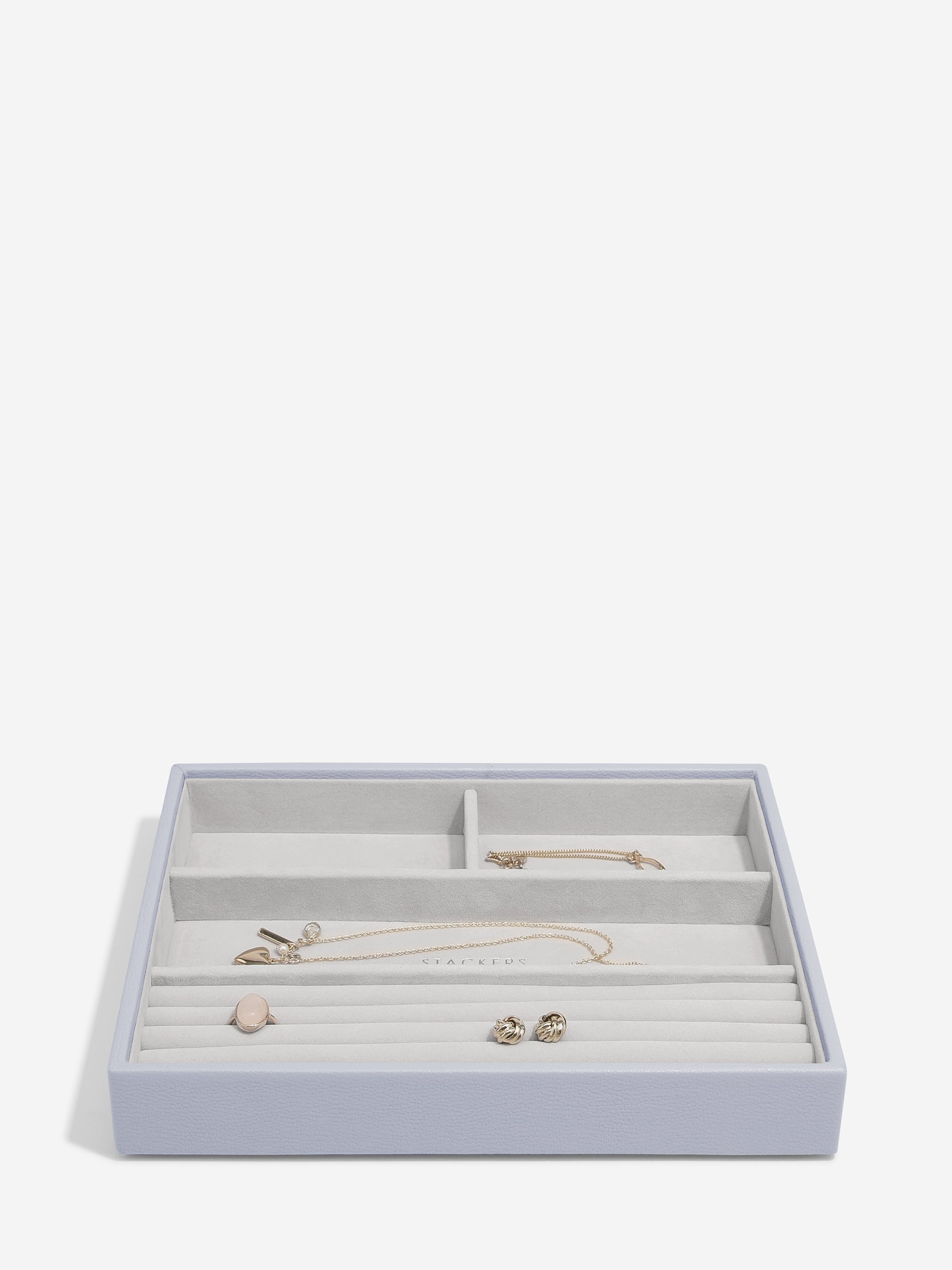 Stackers Compartiment pour bagues & bracelets pour boîte à bijoux classique Lavande