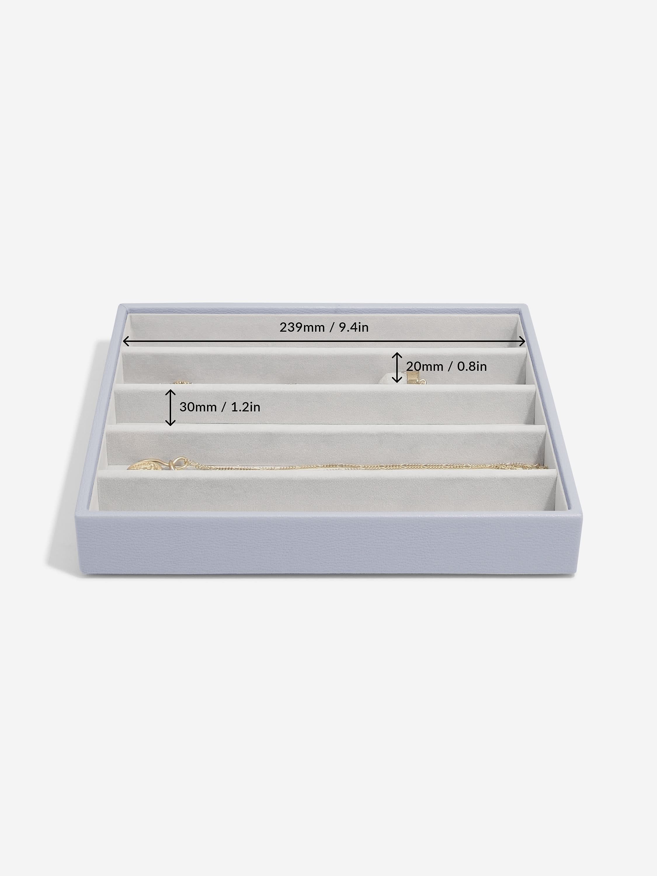 Stackers Halskettingenlaag voor Klassieke Juwelendoos Lavendel - Mystackers