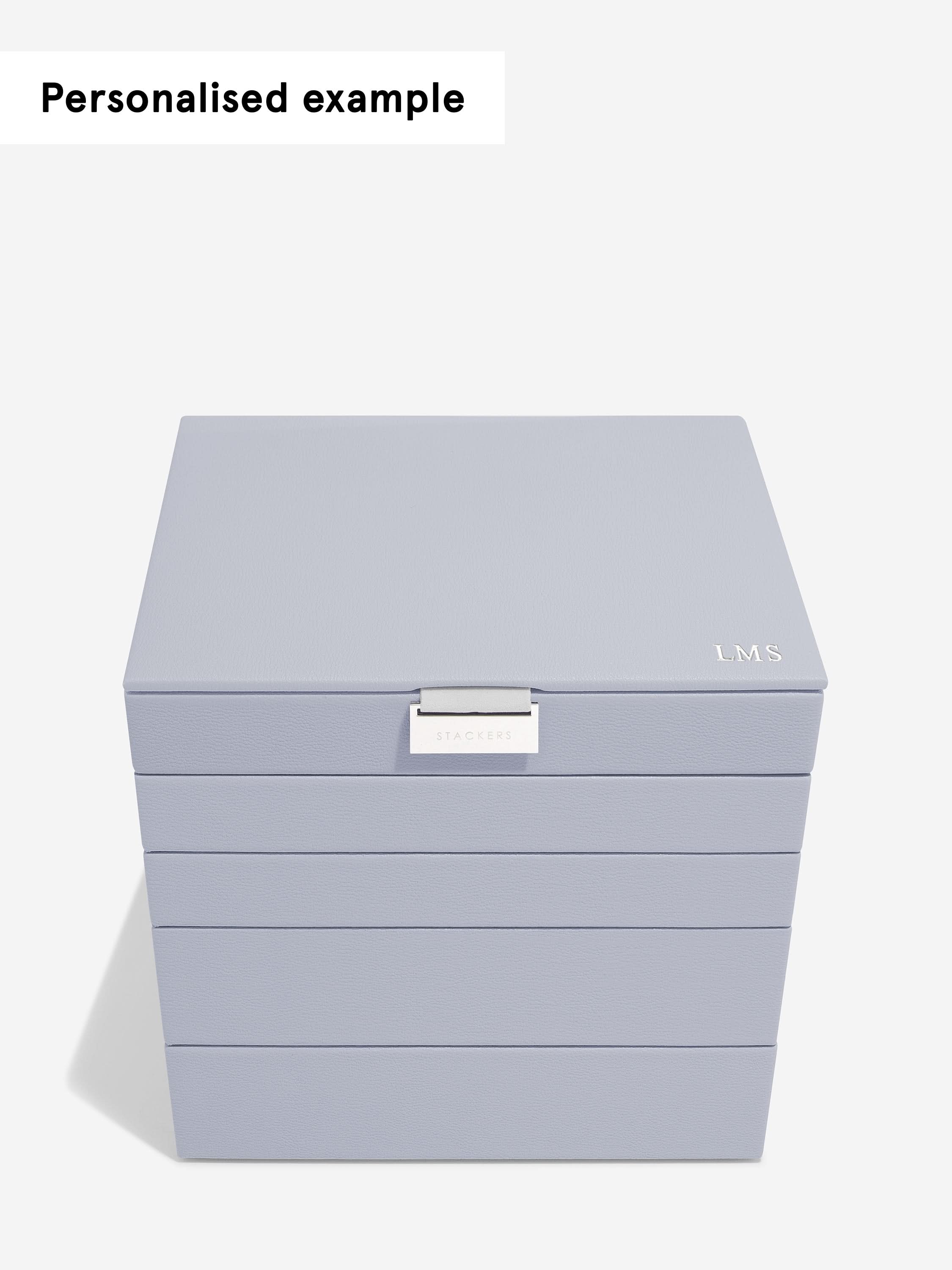 Stackers Klassieke Juwelendoos Set van 5 Lavendel - Mystackers