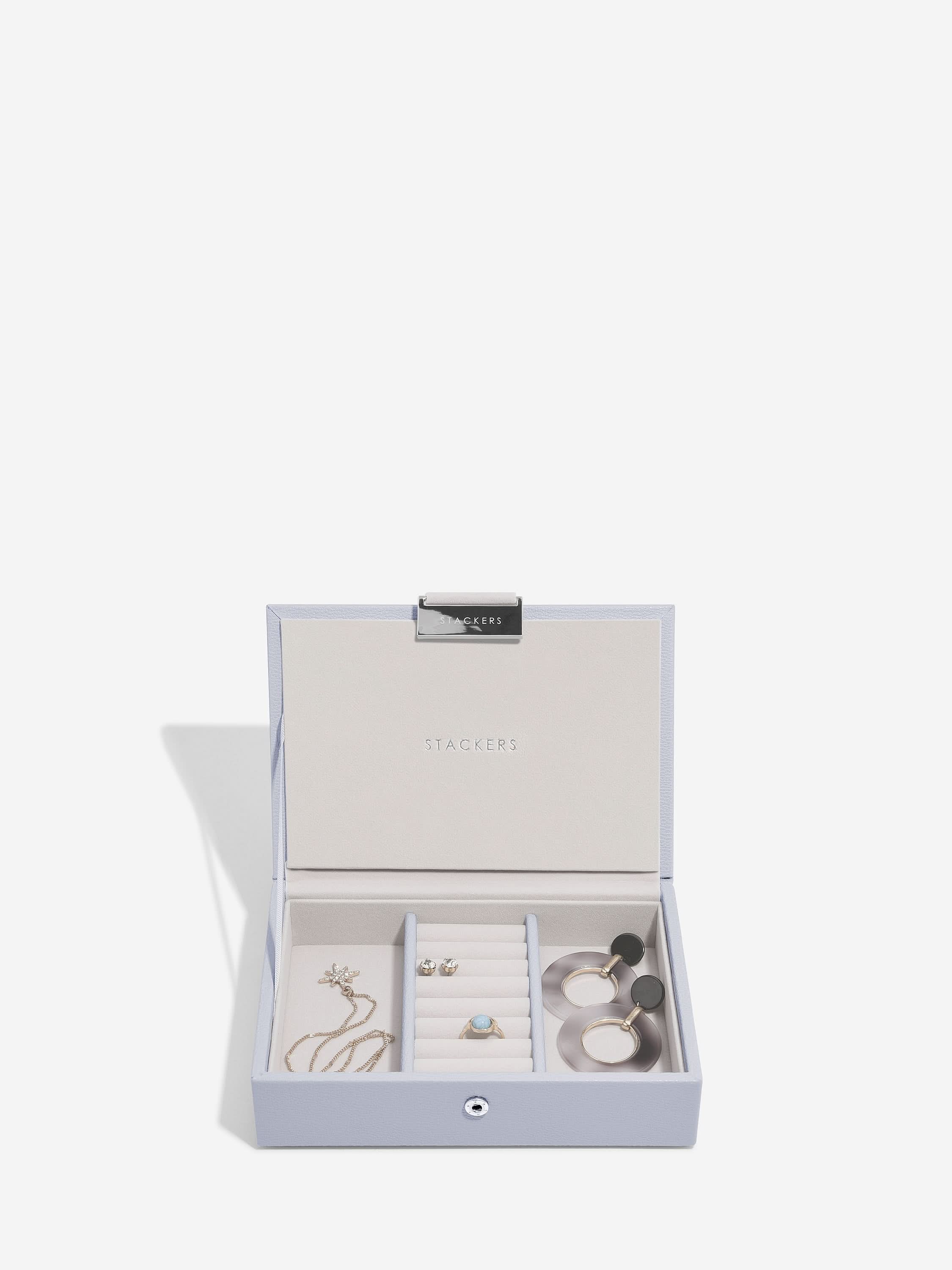 Stackers Deksel voor Mini Juwelendoos Lavendel - Mystackers