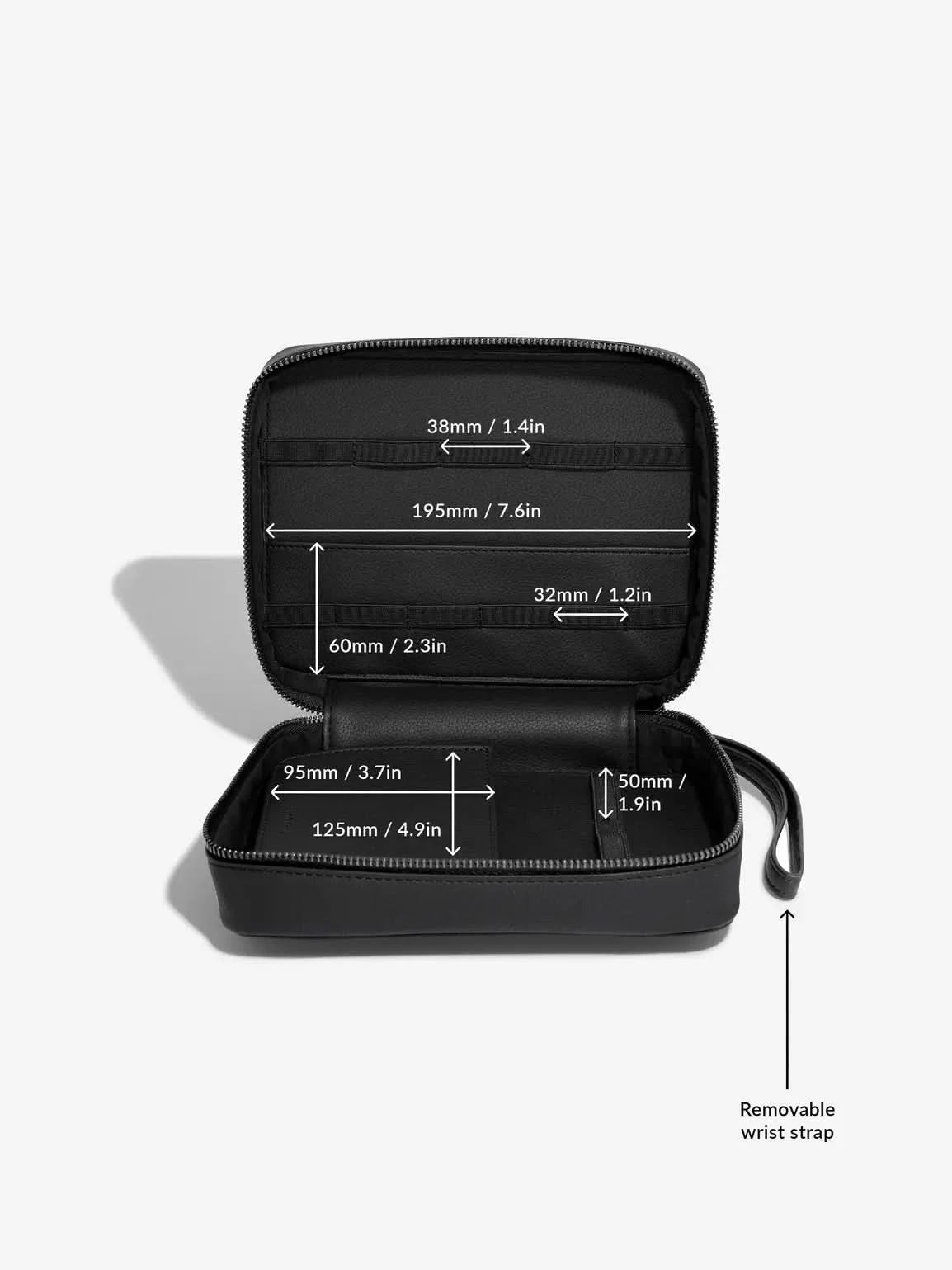Stackers Kabelopberger Zwart - Mystackers