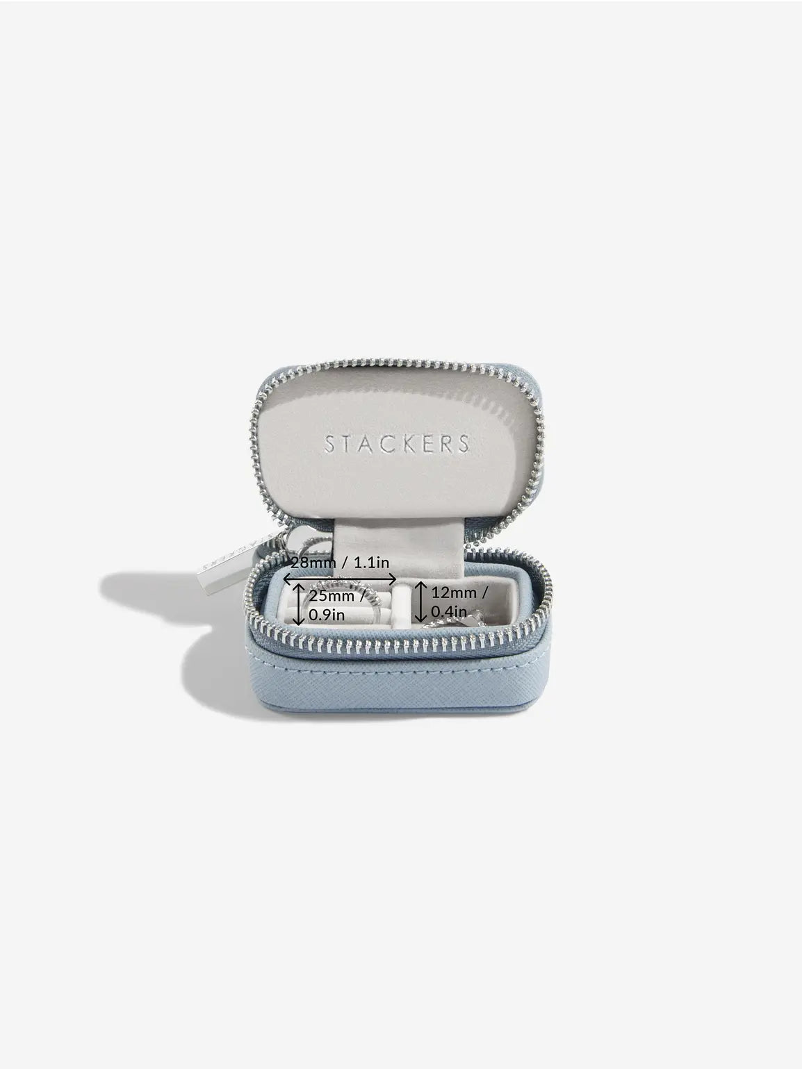 Stackers Petite Juwelendoosje Blauw - Mystackers