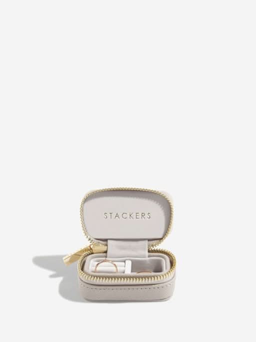 Stackers Large + Petite Travel Box Taupe - Mystackers