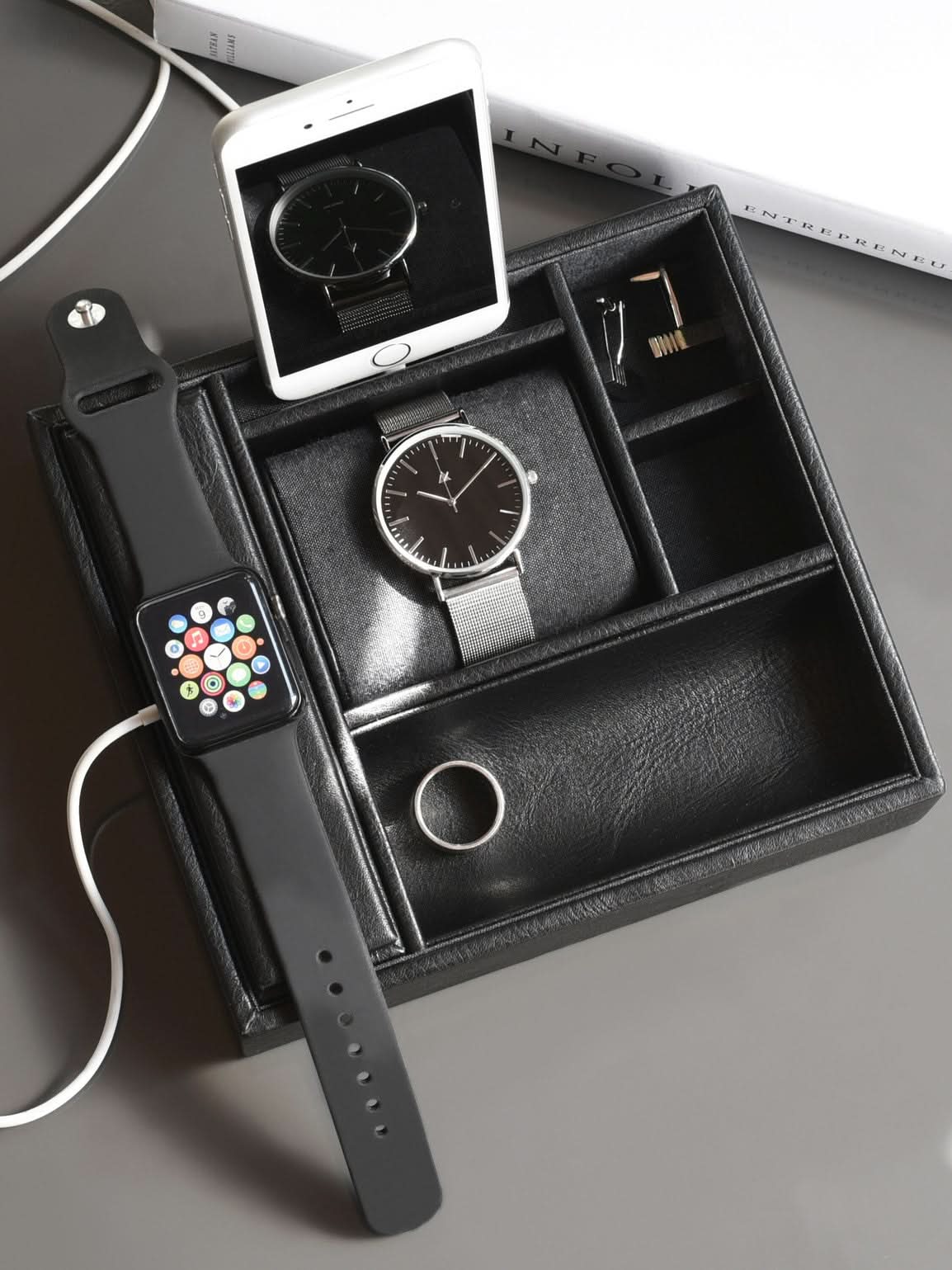 Stackers Smartphone Organizer Zwart - Mystackers