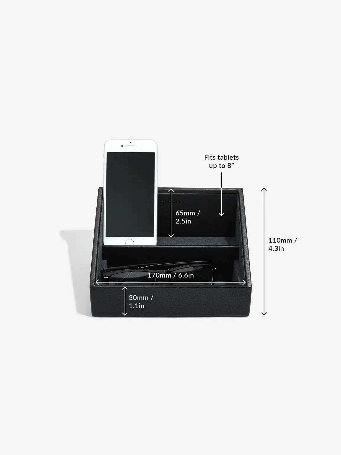 Stackers Mini Smartphone Organizer Zwart - Mystackers