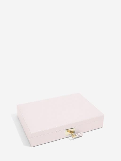 Stackers Lederen Deksel Roze - Mystackers