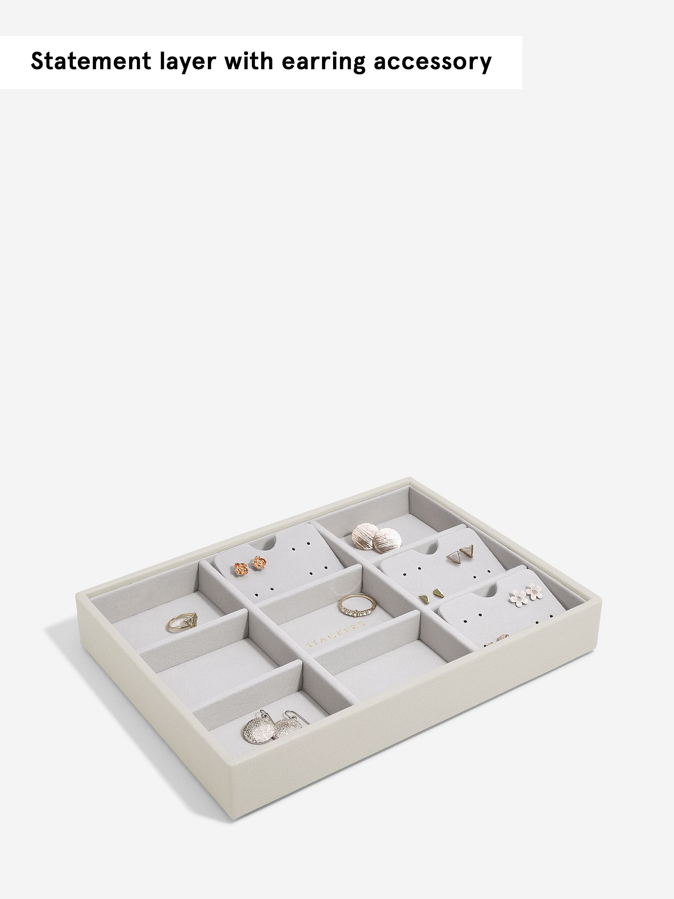 Stackers standaard Sieradenlaag voor Klassieke Juwelendoos Havermout - Mystackers