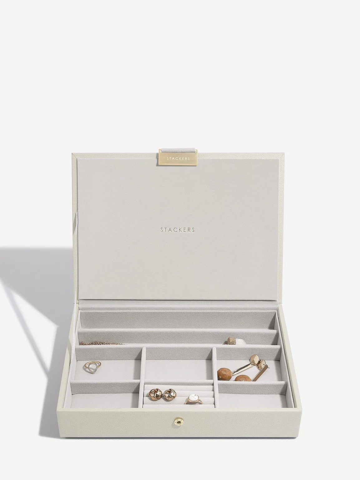 Stackers Classic Jewellery Box Set of 4 Oatmeal