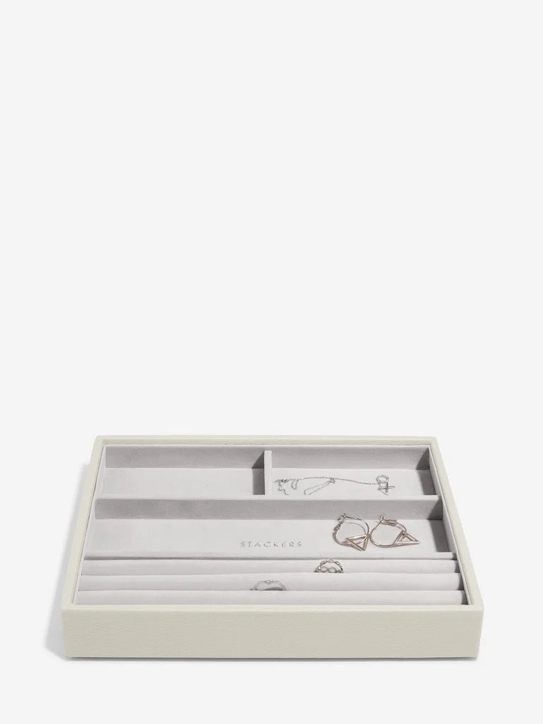 Stackers Classic Jewellery Box Set of 4 Oatmeal