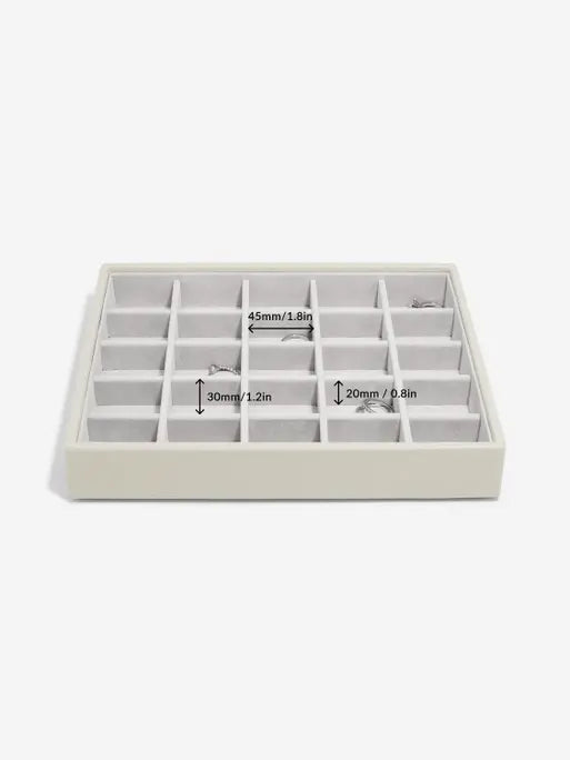 Stackers Classic Jewellery Box Set of 4 Oatmeal